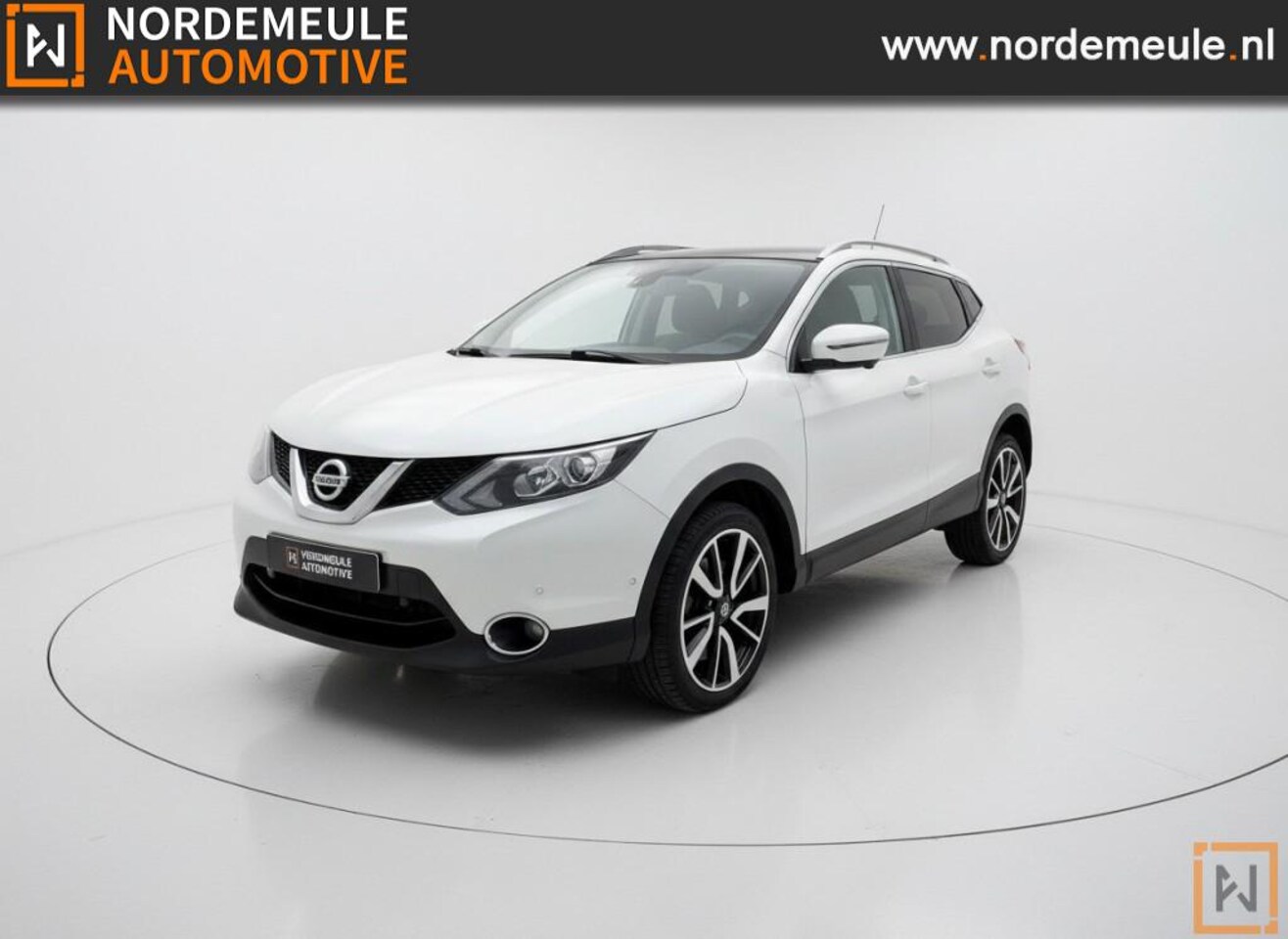 Nissan Qashqai - 1.2 Tekna 1.2 TEKNA, PANO, TREKHAAK, DAB, CAMERA - AutoWereld.nl