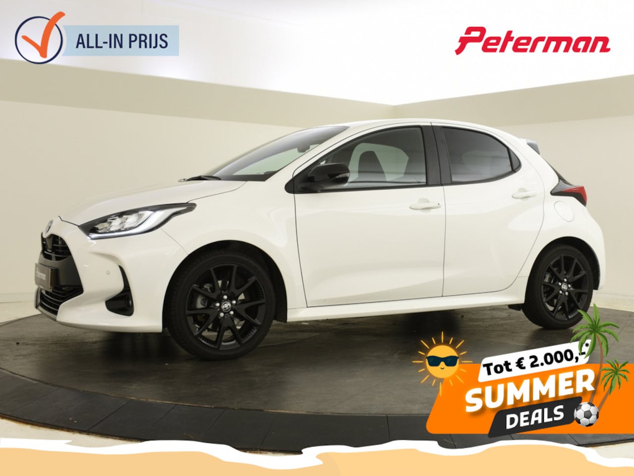 Toyota Yaris - 1.5 Hybrid Executive | Blindspot | PDC V+A | Halfleer - AutoWereld.nl