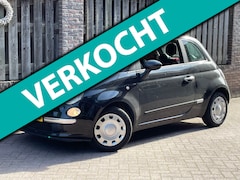 Fiat 500 - 1.2 Pop Elec.ramen, radioCD, Zwart, APK 07-2027
