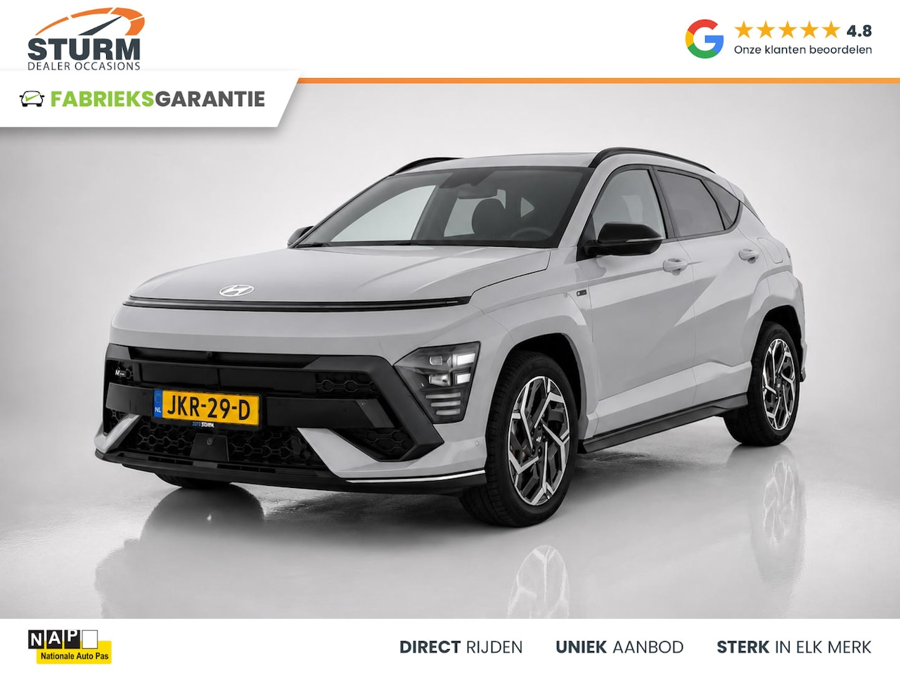 Hyundai Kona - 1.6 GDI HEV N Line incl. Trekhaak! - AutoWereld.nl