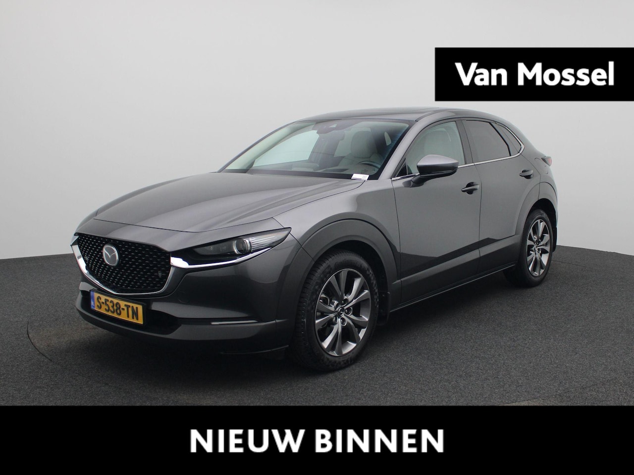 Mazda CX-30 - 2.0 e-SkyActiv-X M Hybrid Luxury | Automaat | Navigatie | Leder | Trekhaak | Memory seats - AutoWereld.nl