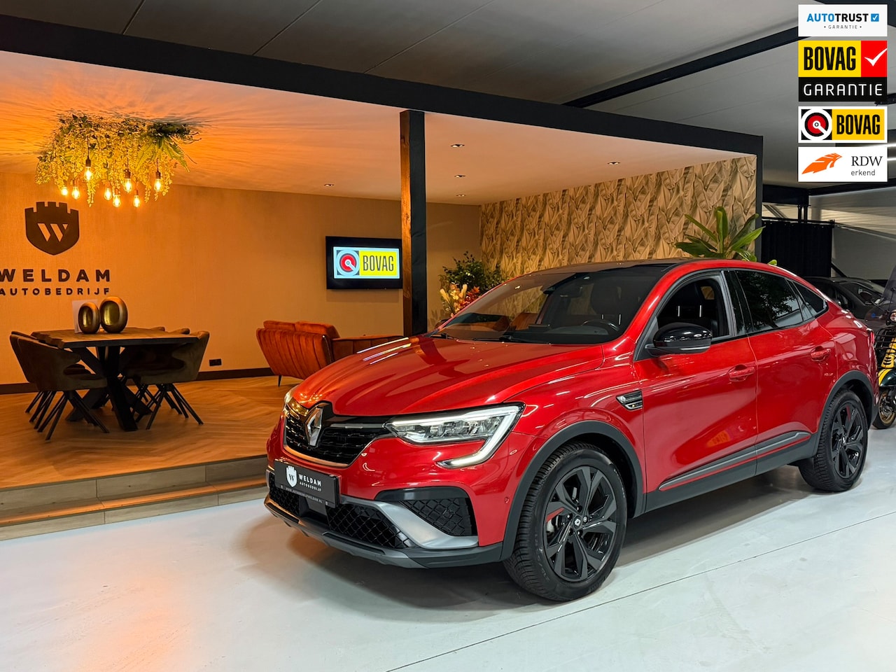Renault Arkana - 1.6 E-Tech Hybrid 145 R.S. Line|ACC|Keyless|Stoel/Stuurverw.|Trekhaak|CarPlay|Rijklaar - AutoWereld.nl