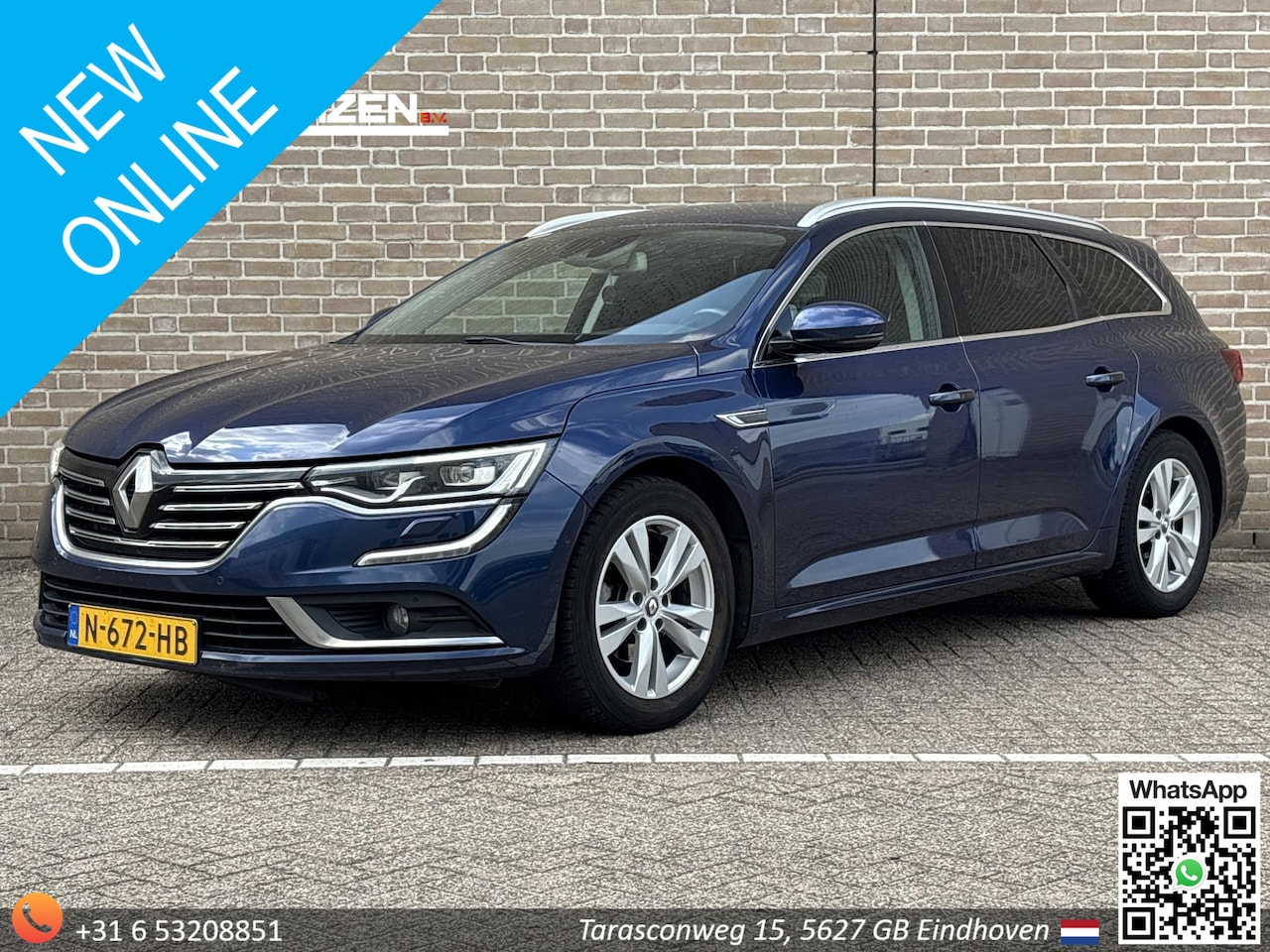 Renault Talisman Estate - 1.5 dCi Intens | Camera | Leder | Cruise | BOSE | Navi | Trekhaak | - AutoWereld.nl