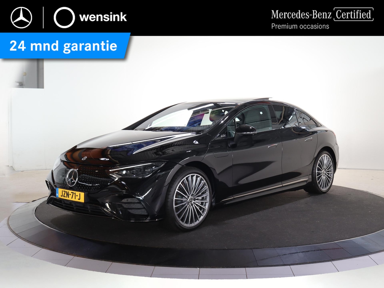 Mercedes-Benz EQE - 300 Business Solution AMG 90 kWh | Panoramisch schuifdak | Burmester | AIRMATIC | MBUX aug - AutoWereld.nl