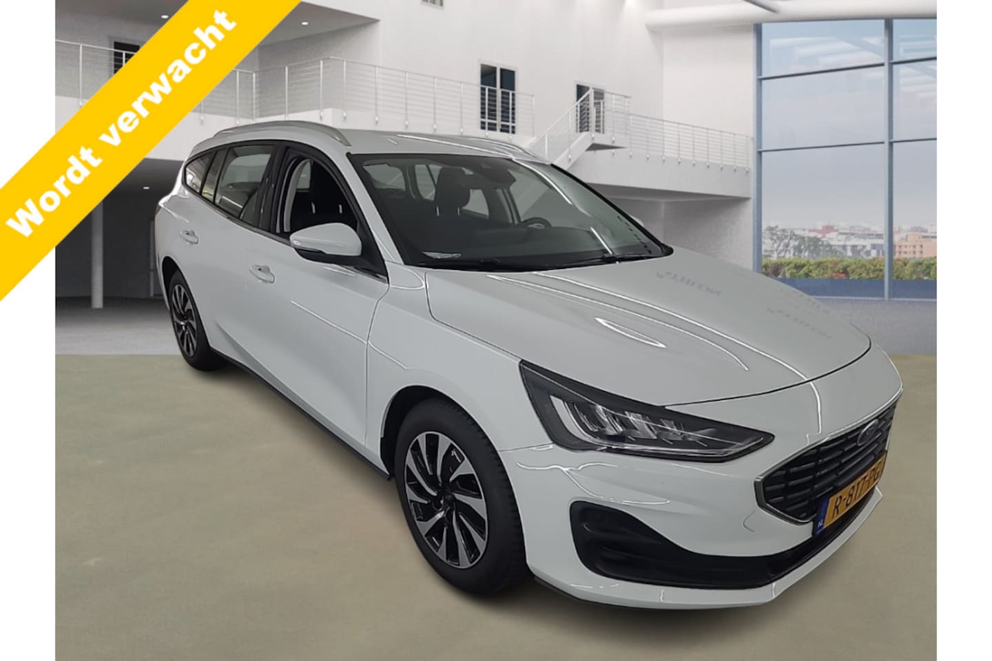 Ford Focus Wagon - 1.0 EB Hybrid Titanium, Carplay! Lm Velgen! 1e Eig! VERWACHT! - AutoWereld.nl