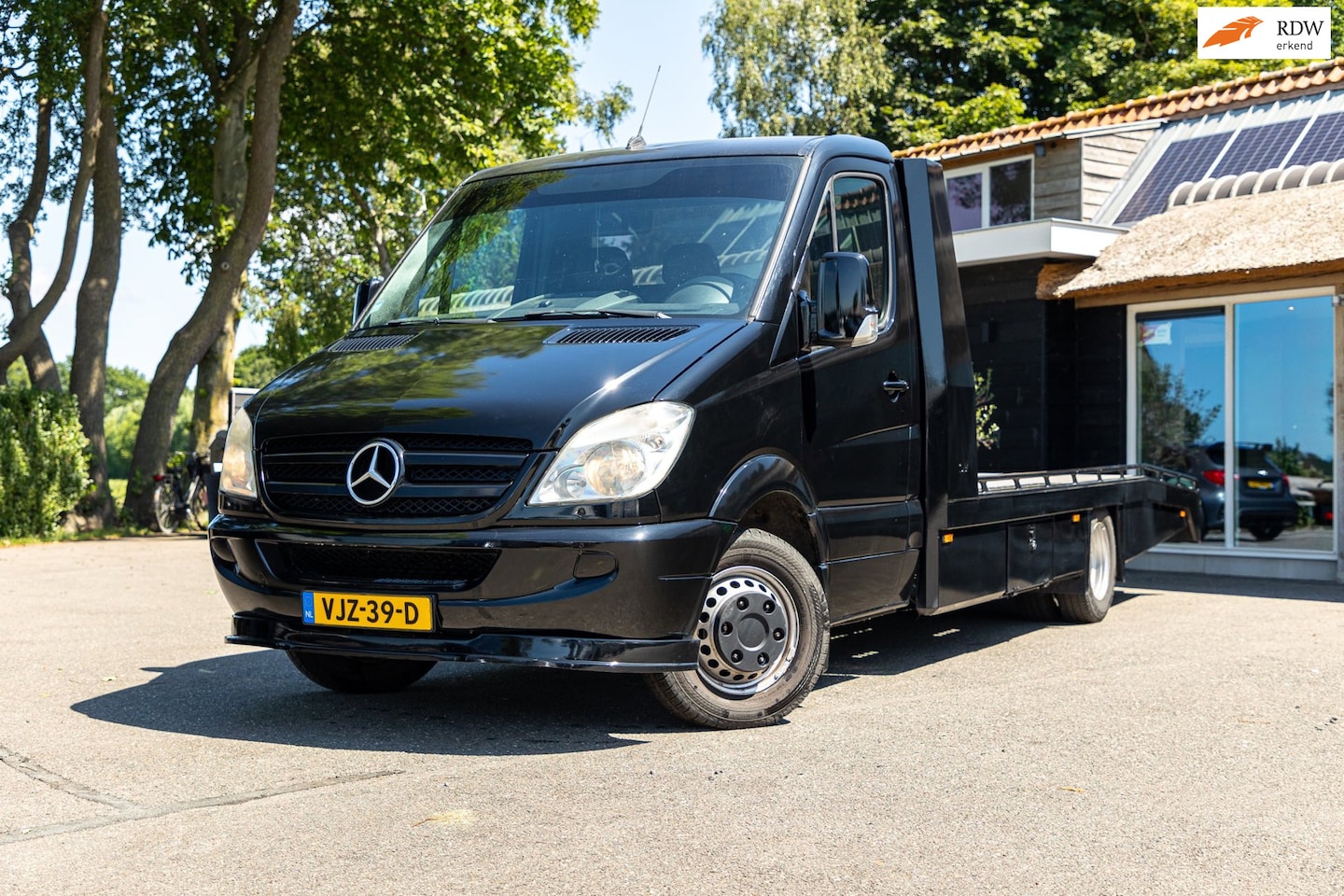 Mercedes-Benz Sprinter - 519 3.0 CDI 432 I full black I Lier I tijhof I automaat I 6 cilinder I - AutoWereld.nl