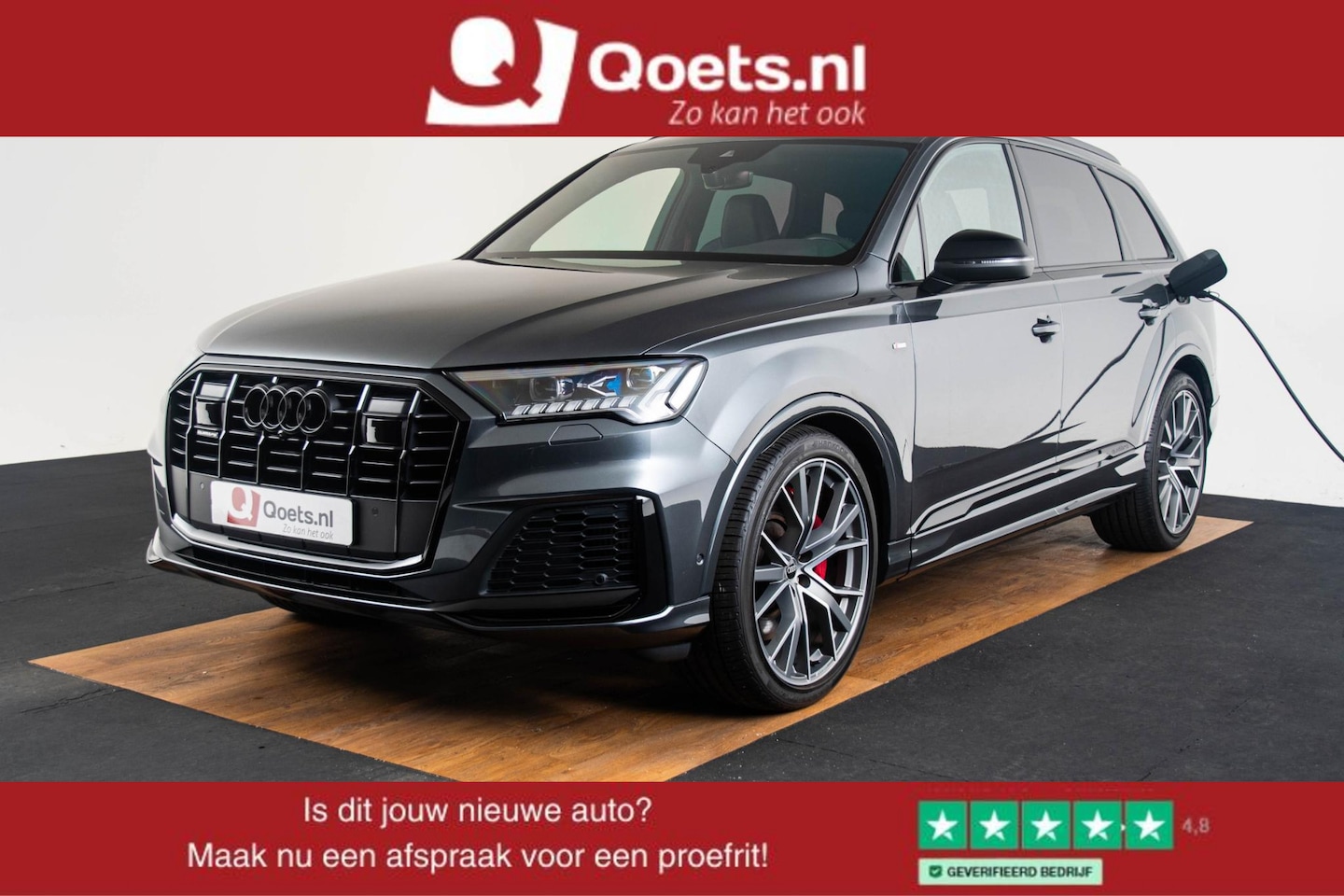 Audi Q7 - 55 TFSI e quattro Pro Line S Panoramadak - Assistentiepakket Tour - S sportstoelen - Stoel - AutoWereld.nl