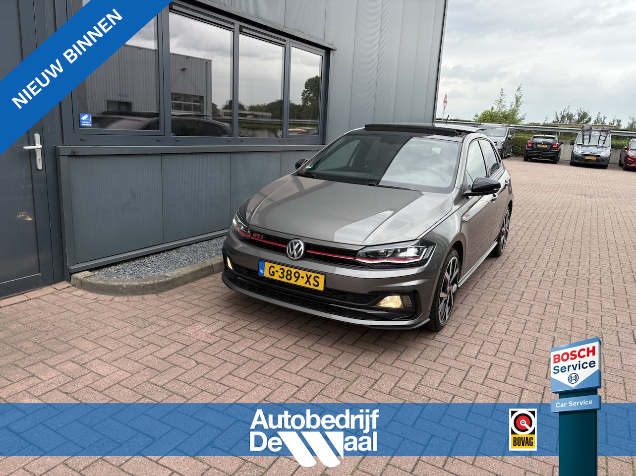 Volkswagen Polo - 2.0 TSi 200pk GTi DSG 5-drs. SCHUIFDAK/BEATS/KEYLESS/CAMERA/DODEHOEK/1E EIGENAAR! - AutoWereld.nl