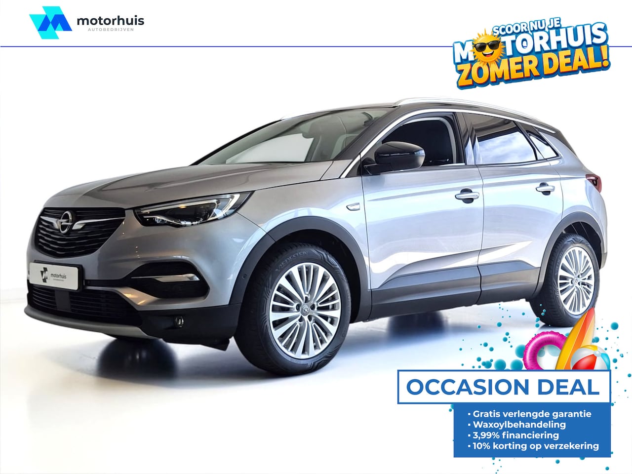 Opel Grandland X - 1.2 Turbo Business Executive LED CAMERA NAVI APPLE CARPLAY - AutoWereld.nl