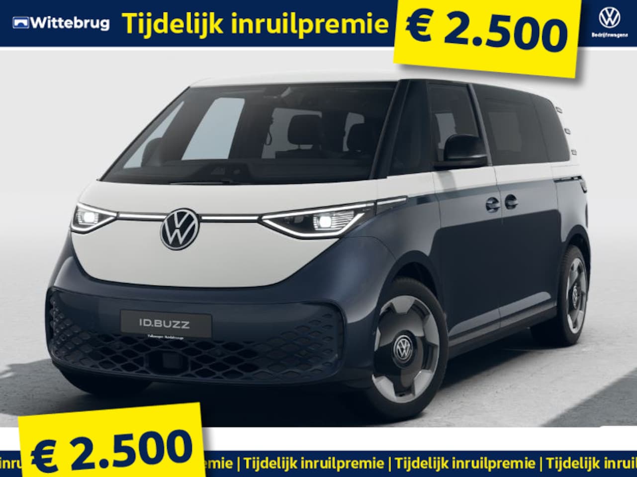 Volkswagen ID. Buzz - Pro Bulli Limited 86 kWh LWB 7p. - AutoWereld.nl