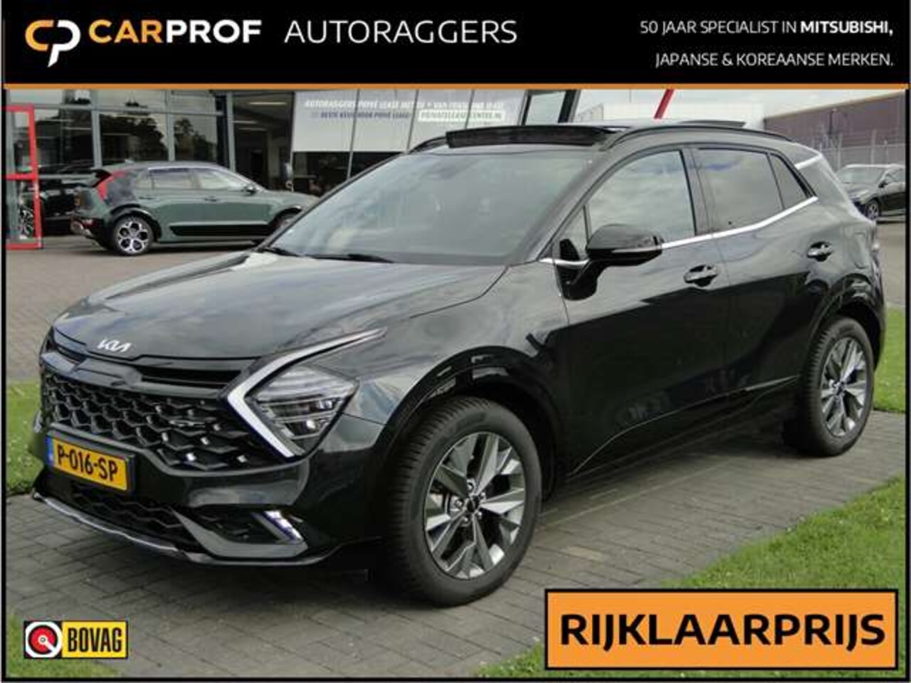 Kia Sportage - 1.6 T-GDi 230pk Hybrid GT-Line Pano Trekhaak 1e Eigenaar NL-Auto 1650kg Trekgewicht All-se - AutoWereld.nl