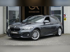 BMW 1-serie - 118i M Sport Shadow Line AUTOMAAT|CRUISE|FULL LED|LEDER|NAVIGATIE|PANORAMA|STOELVERWARMING