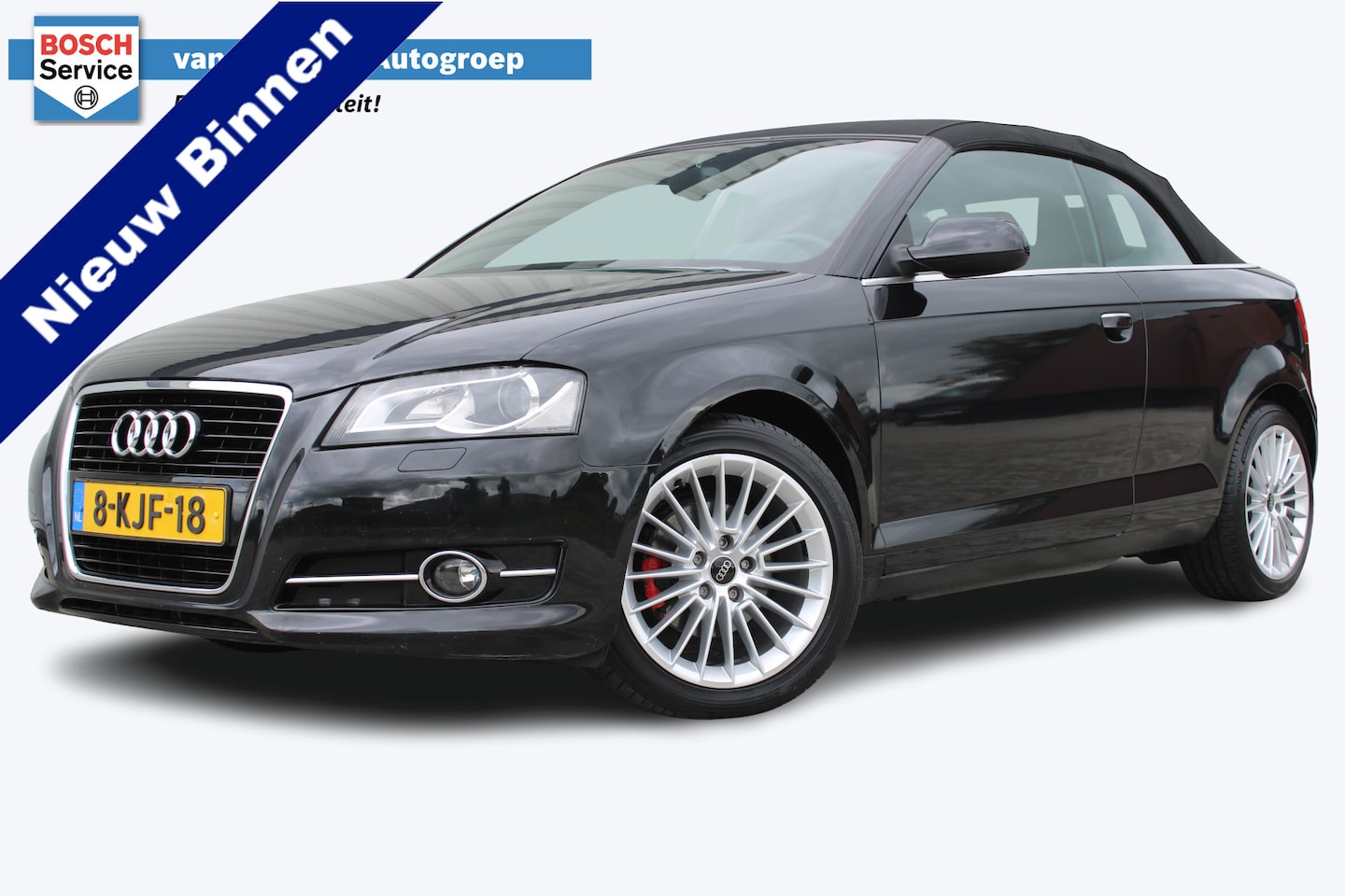 Audi A3 Cabriolet - 1.2 TFSI Advance | Cruise control | Climate control | Stoelverwarming | Navigatie | Radio - AutoWereld.nl