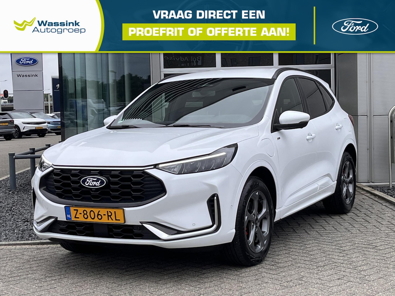Ford Kuga - 2.5 PHEV ST-Line X Trekhaak | Winterpack | Electrische achterklep | Nederlandse auto | - AutoWereld.nl