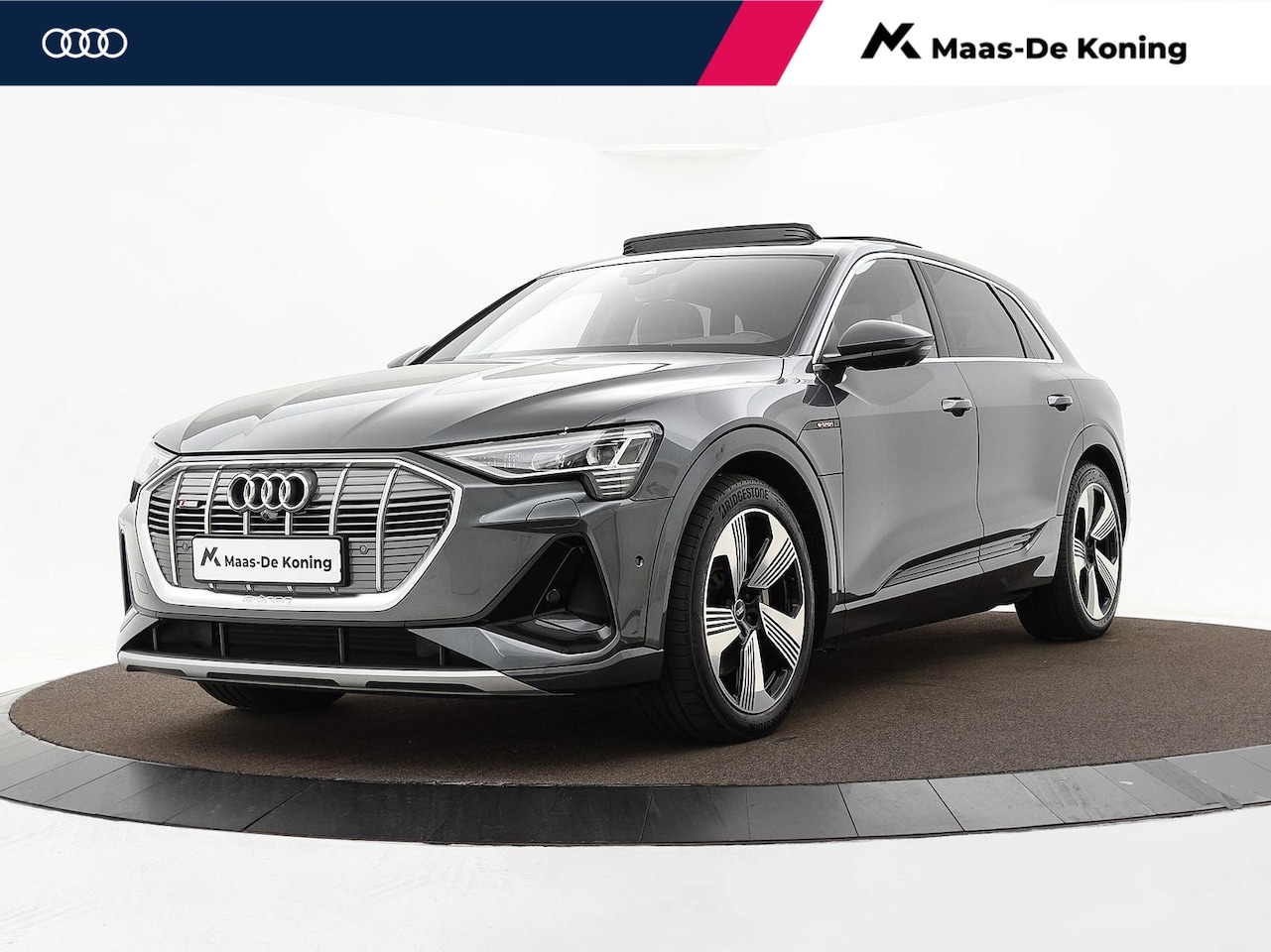Audi e-tron - 55 408pk Quattro S edition 95 kWh · SOH 95,6% · Panoramadak · 360 Camera · B&O Audio · Sto - AutoWereld.nl