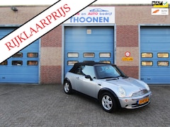 MINI Cabrio - 1.6 One Pepper|cabrio|2 deurs|elektrisch bedienbare kap|stoelverwarming|elektrische ramen|