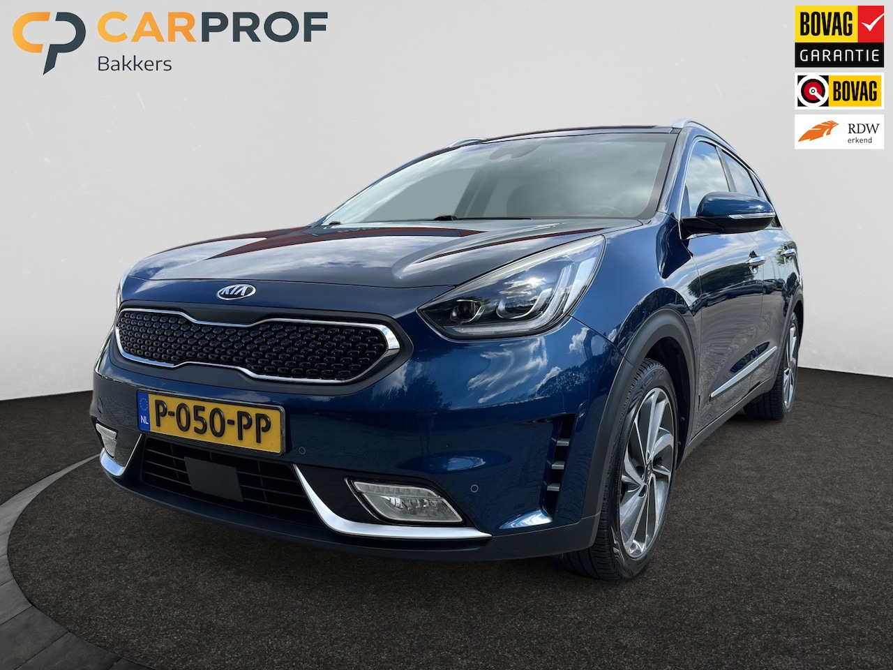 Kia Niro - 1.6 GDi Hybrid ExecutiveLine 1.6 GDi Hybrid ExecutiveLine, leder, keyless entry, all-season - AutoWereld.nl