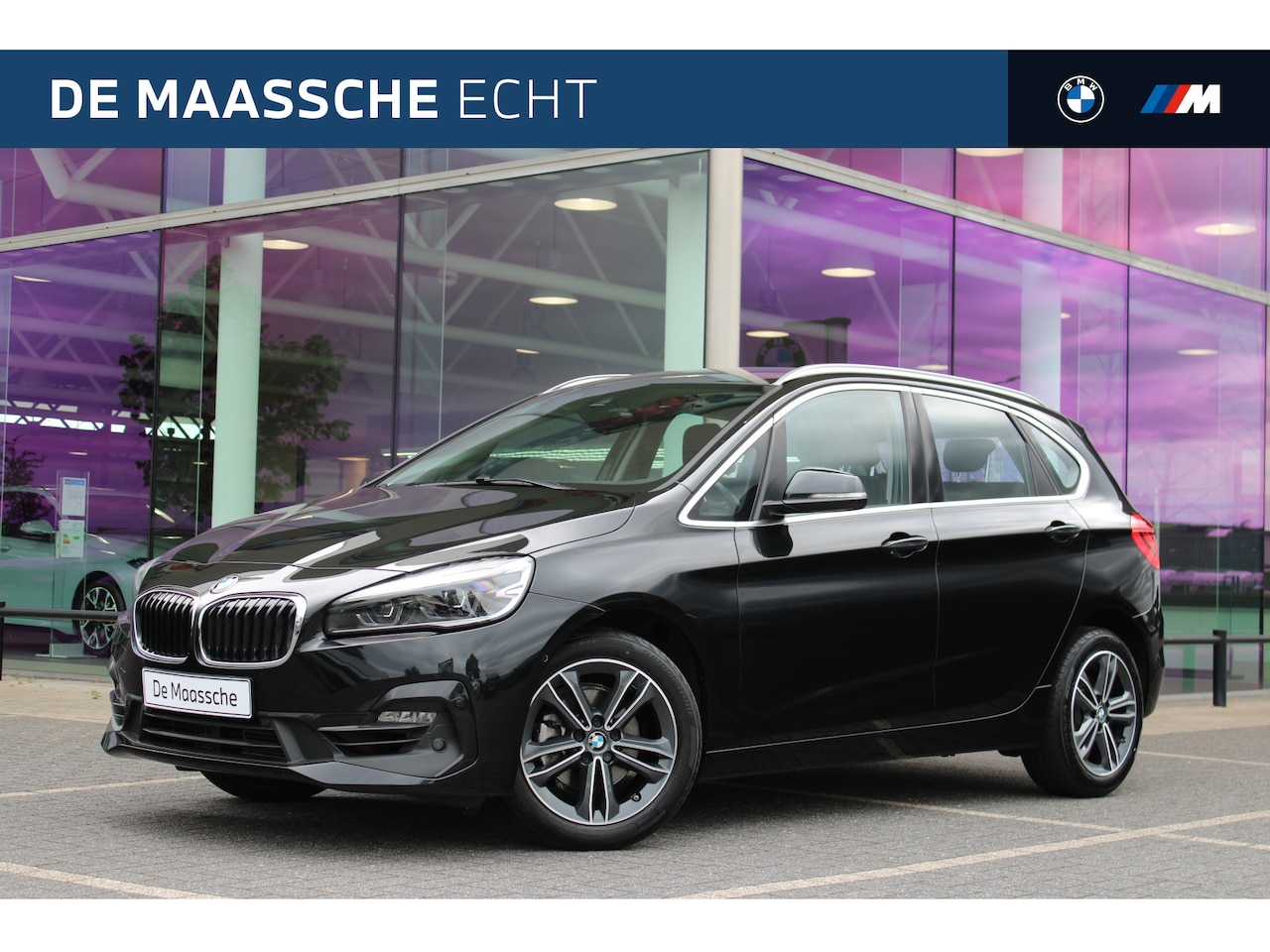 BMW 2-serie Active Tourer - 218i High Executive Sport Line Automaat / Sportstoelen / Head-Up / LED / Cruise Control / - AutoWereld.nl
