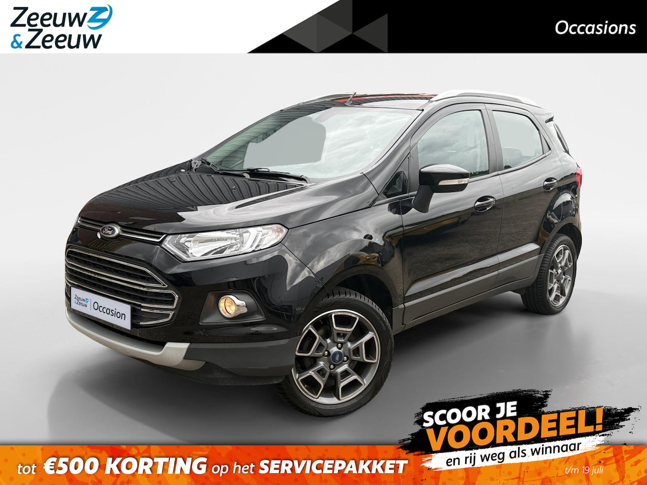 Ford EcoSport - 1.0 EcoBoost Titanium | Parkeersensoren | Climate Control | Bluetooth | Cruise Control | - AutoWereld.nl