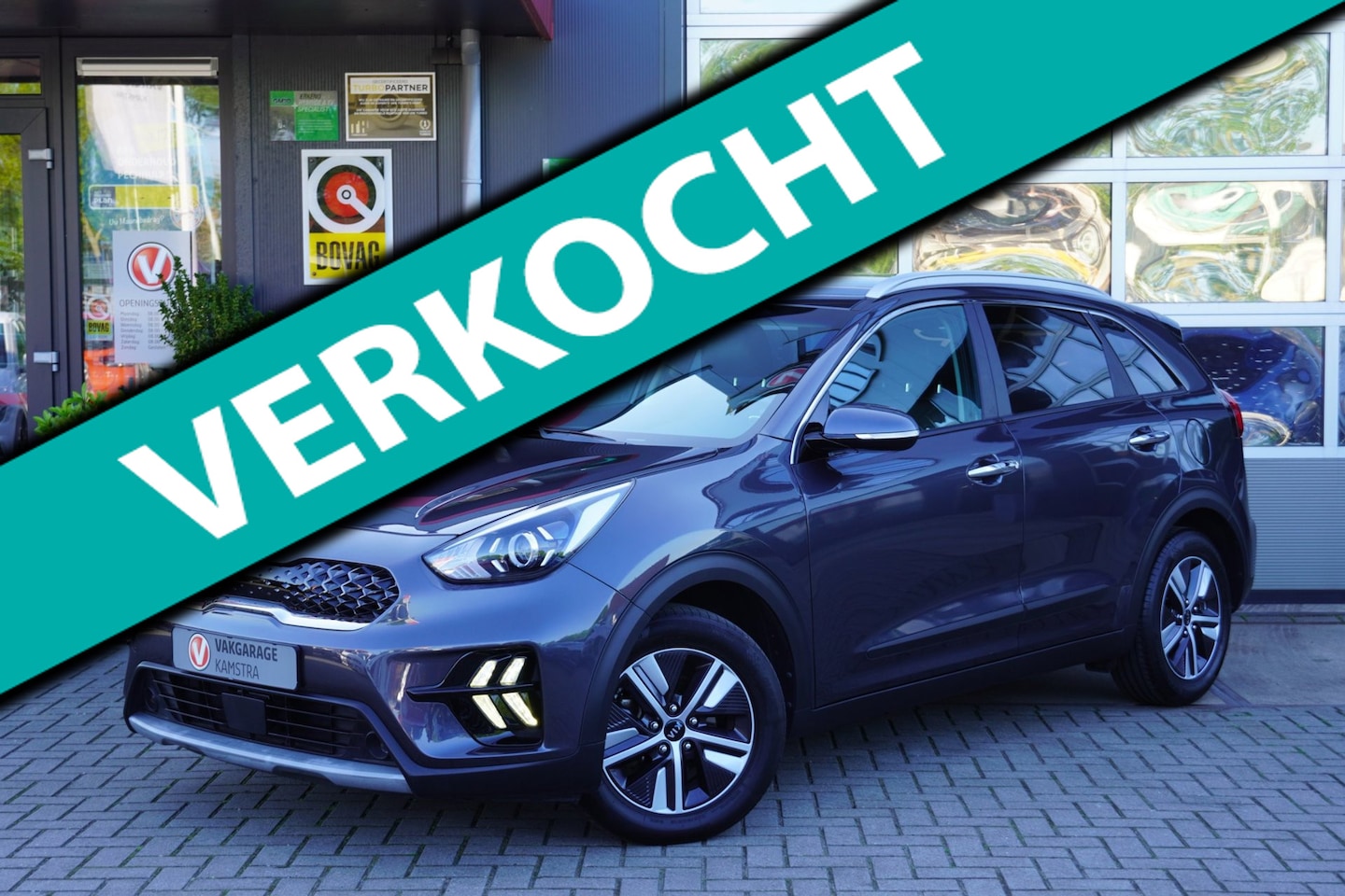 Kia Niro - 1.6 GDi Hybrid DynamicLine AA+ACP/Navi/ACC/PDC/Cam - AutoWereld.nl