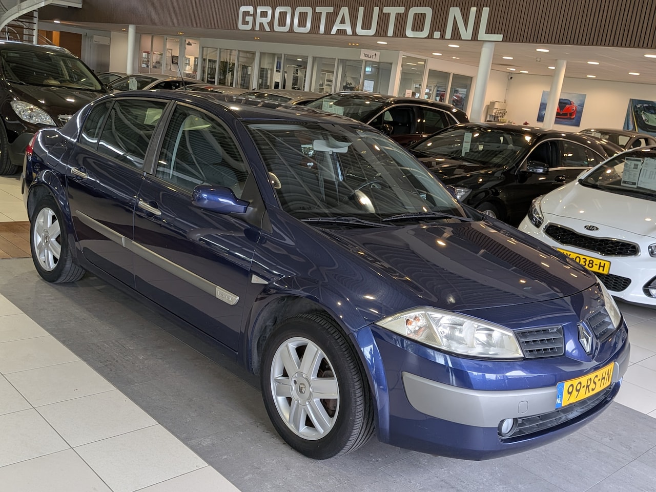 Renault Mégane - 1.6-16V Expression Luxe Airco, Cruise Control, Trekhaak, Stuurbekrachtiging - AutoWereld.nl