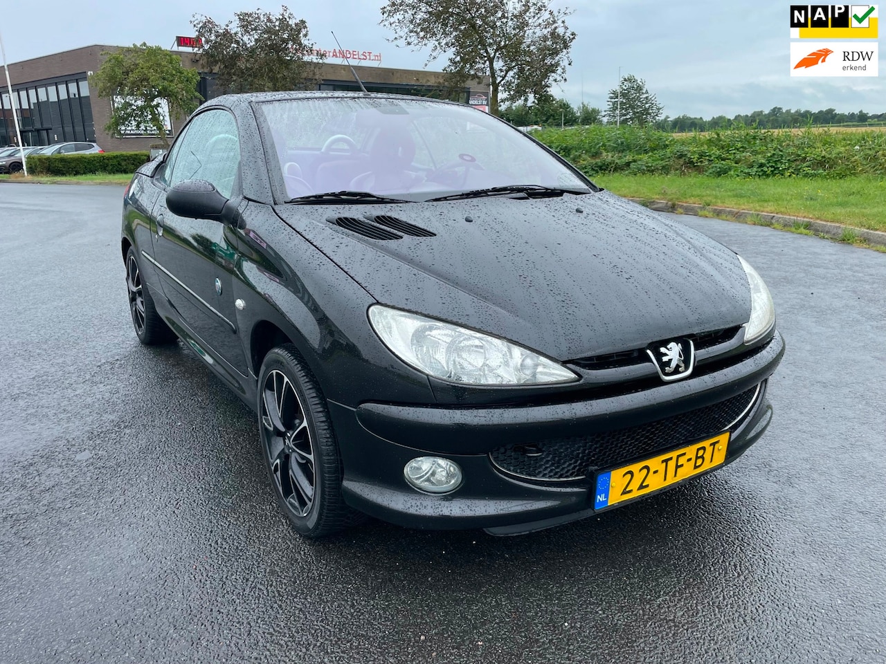 Peugeot 206 CC - 1.6-16V Roland Garros 1.6-16V Roland Garros, Trekhaak, Climate control, Bluetooth, Elektr ramen, Leder, Lmv, Gee - AutoWereld.nl