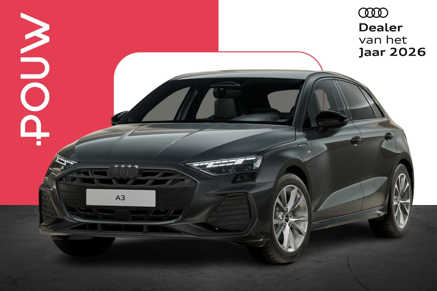 Audi A3 Sportback - 40 TFSI e 204pk S Edition | Getint Glas | 17" Velgen - AutoWereld.nl