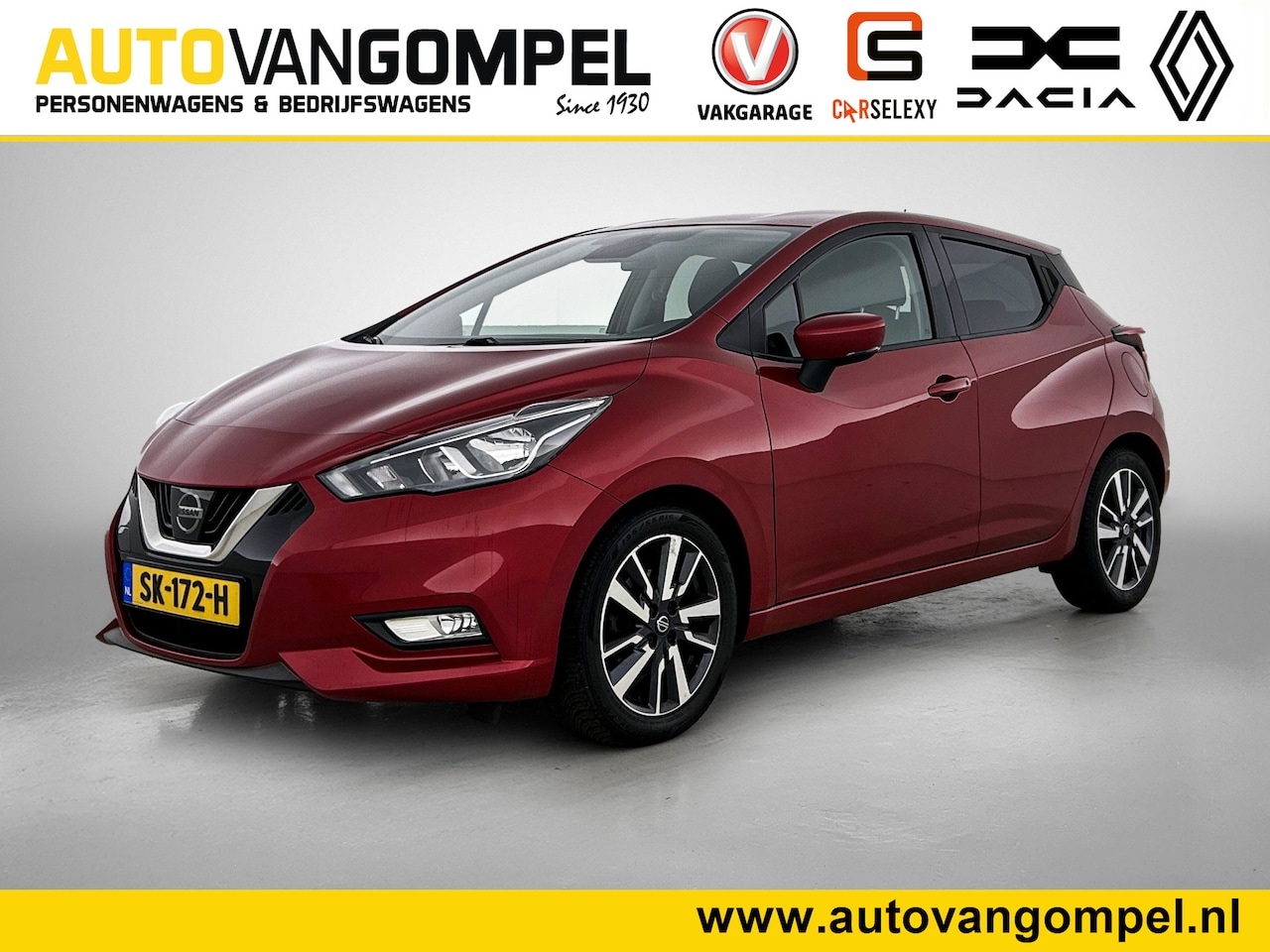 Nissan Micra - 0.9 IG-T N-Connecta | CAMERA | NAVI | CLIMAT CONTROL | PARK. SENSOREN - AutoWereld.nl