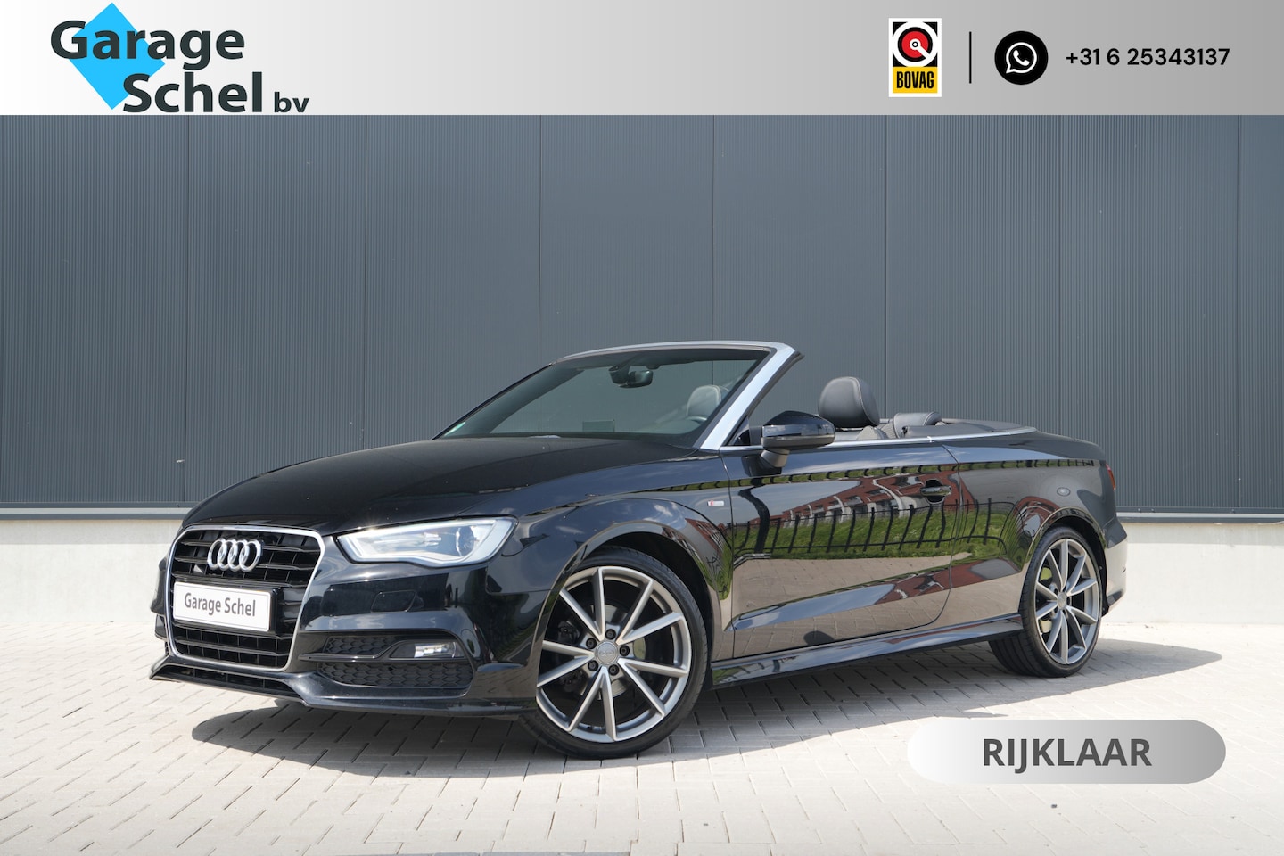 Audi A3 Cabriolet - 1.4 TFSI CoD Sport Pro Line S - 3x S line - Cruise - Stoelverwarming - PDC - Bluetooth - N - AutoWereld.nl