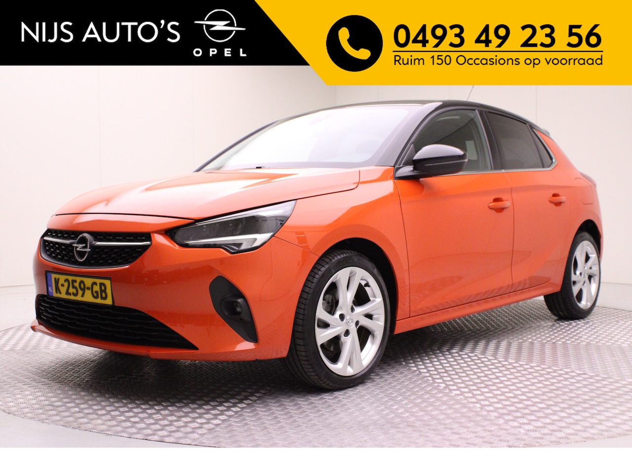 Opel Corsa - 1.2 Elegance | automaat | airco | carplay | cruise control | bluetooth telefoon | reserve - AutoWereld.nl