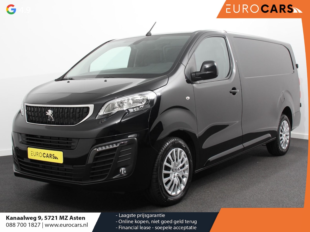 Peugeot Expert - 2.0 BlueHDI 145PK L3 Automaat Navigatie Parkeersensoren Trekhaak Apple Carplay Android aut - AutoWereld.nl