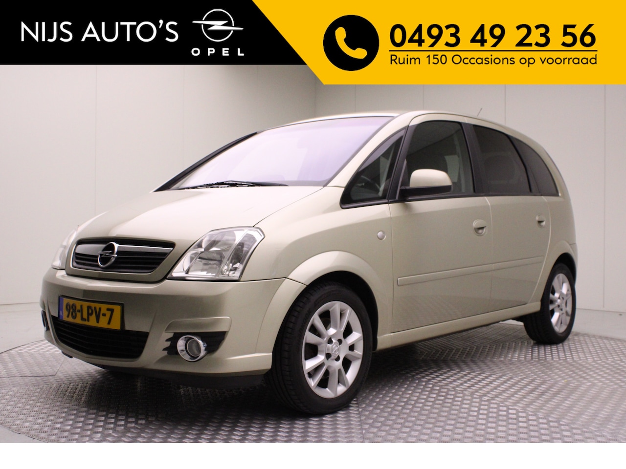Opel Meriva - 1.6-16V Cosmo | climate control | pdc achter | spiegels elecr. instelbaar | 4 elektrische - AutoWereld.nl