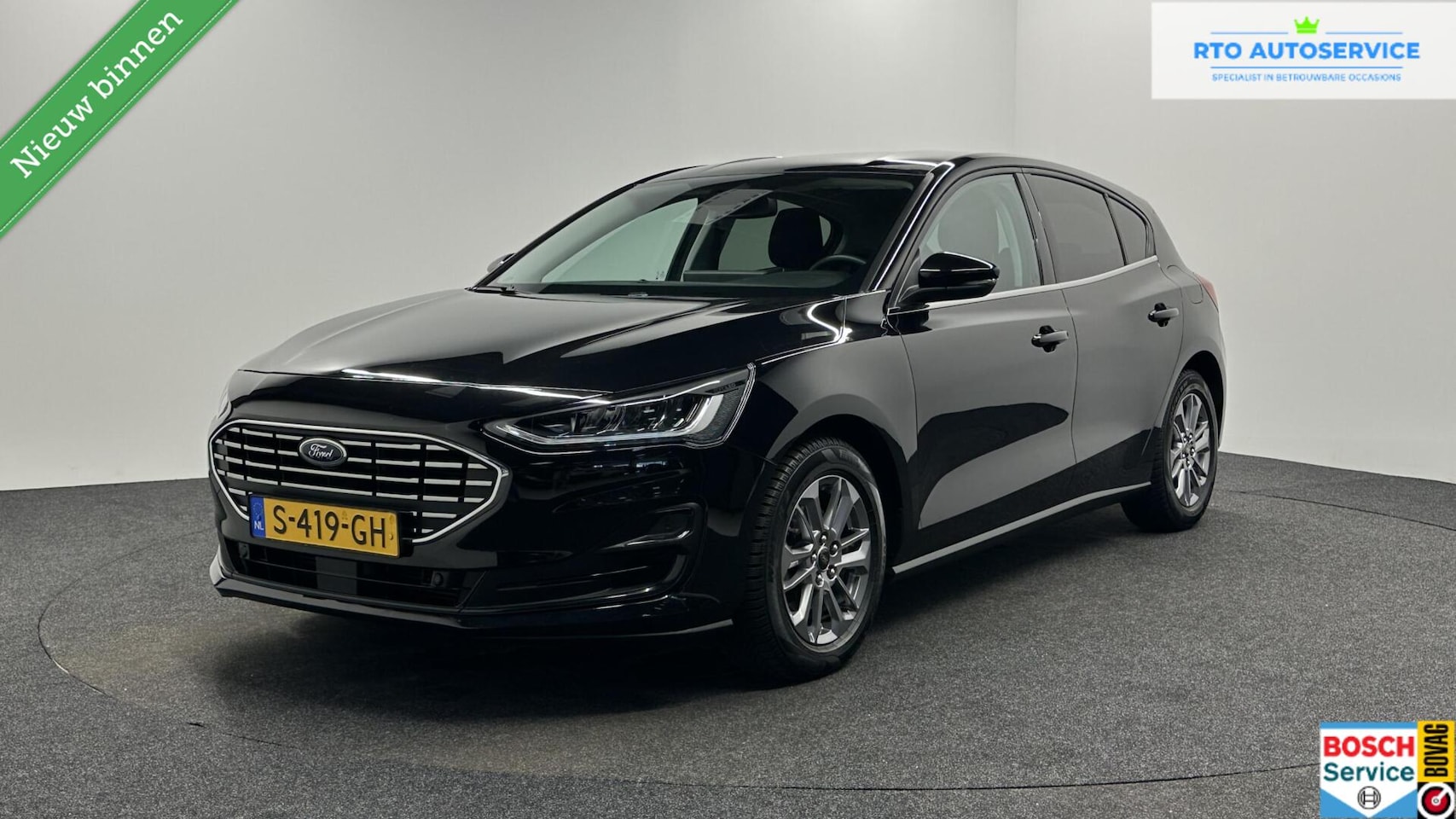 Ford Focus - 1.0 EcoBoost Hybrid Titanium Style CARPLAY NAVI ECC CRUISE LM. - AutoWereld.nl