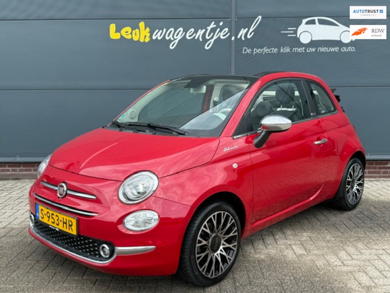 Fiat 500 C - 1.0 Hybrid Dolcevita Cabrio *carplay *cruise etc. - AutoWereld.nl