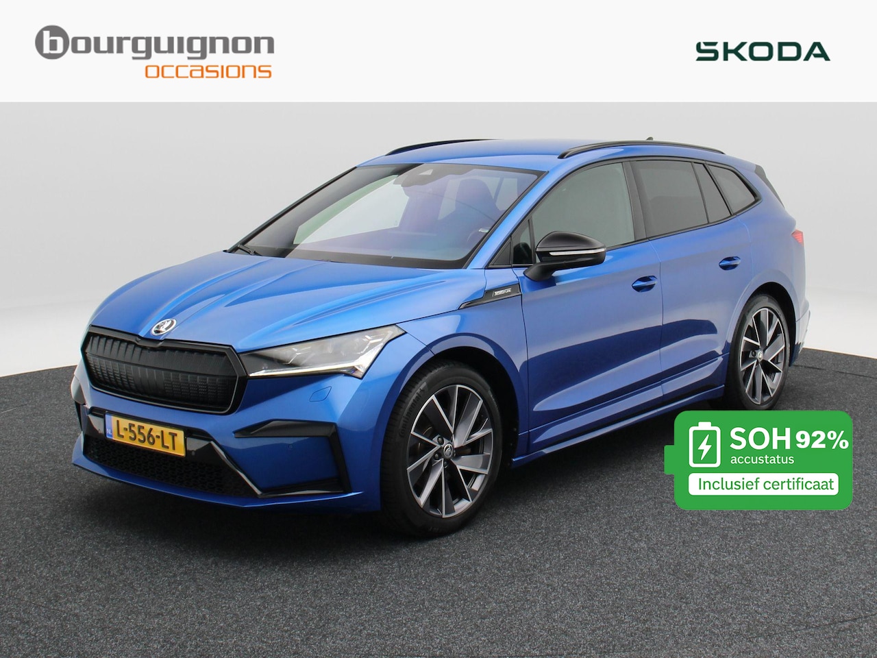 Skoda Enyaq iV - 60 180 Pk Sportline | Stoel/Stuurverwarming | Camera | Adaptive Cruise | Half Leer | Trekh - AutoWereld.nl