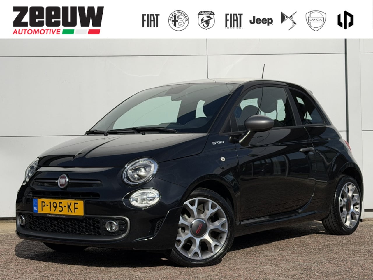 Fiat 500 - 1.0 Hybrid 70 PK Sport | Navi | Carplay | Clima | 16" - AutoWereld.nl