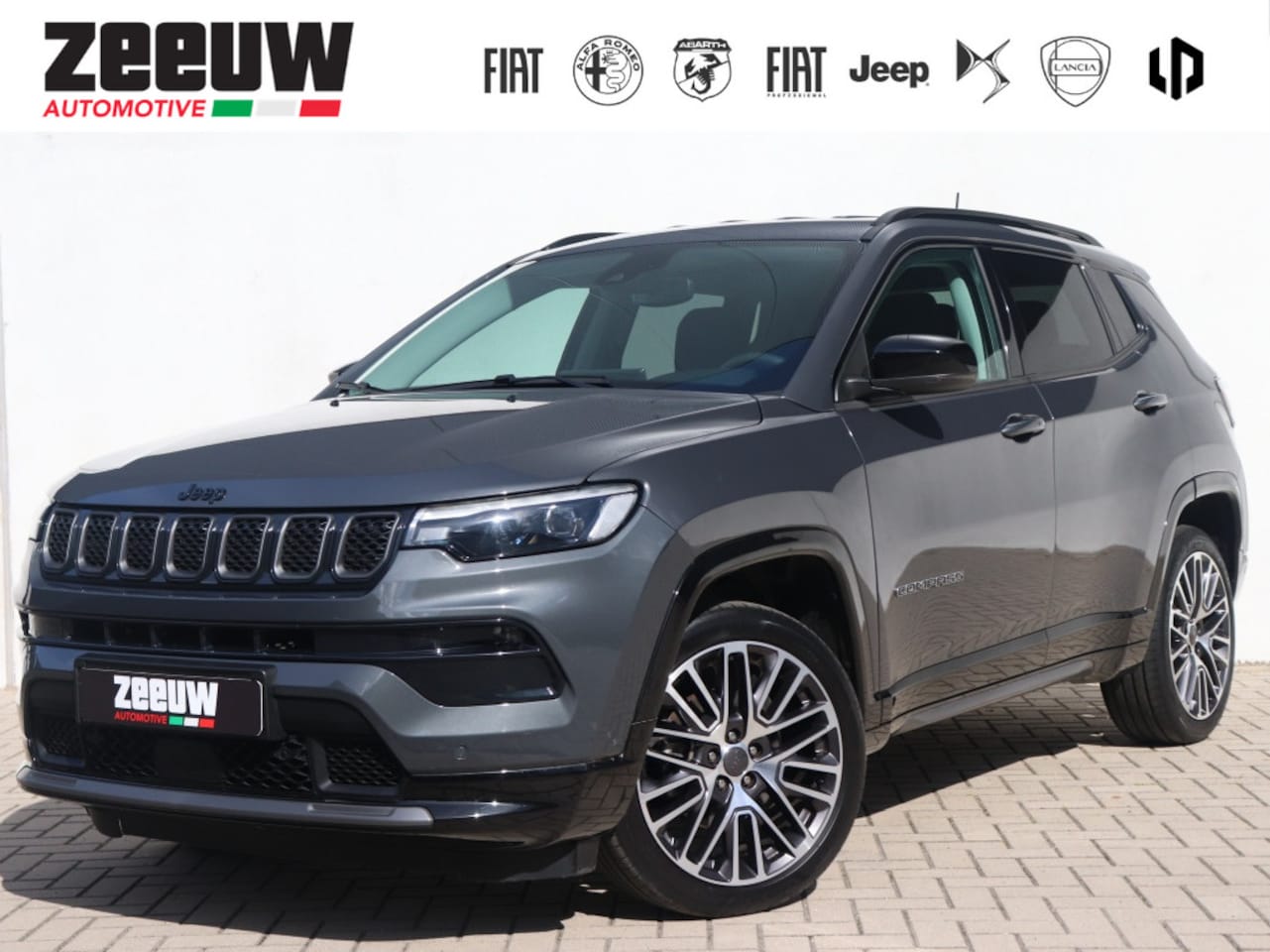 Jeep Compass - 1.5T e-Hybrid 130 PK Summit | Leder | Winter | Camera | LED | 19 - AutoWereld.nl