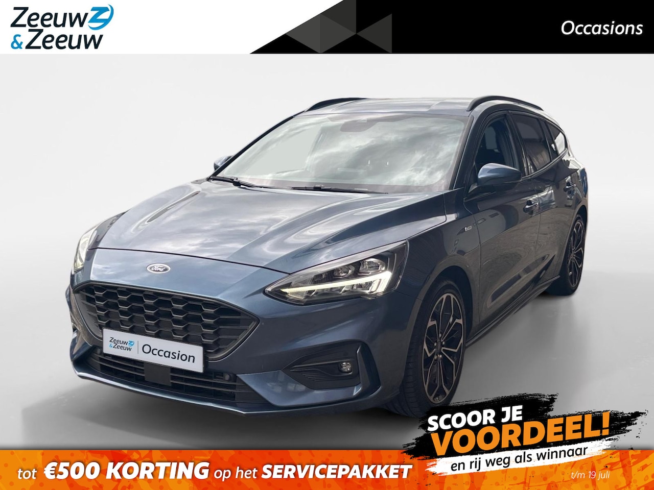 Ford Focus Wagon - 1.5 EcoBoost ST Line Business | Winter pack | Cruise control | Apple Carplay / Android Aut - AutoWereld.nl
