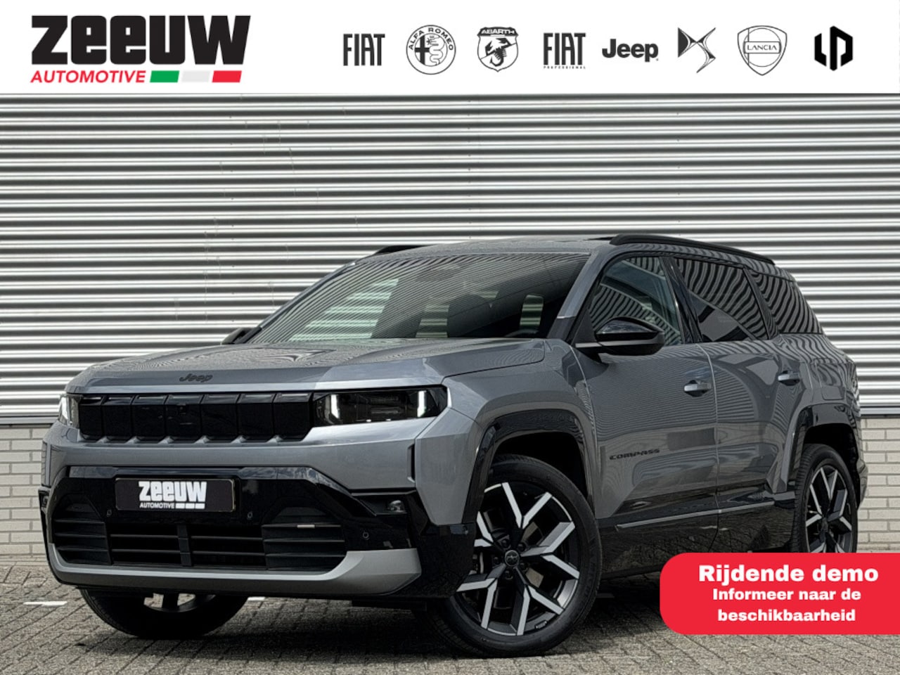 Jeep Compass - First Edition 74 kWh | Schuifdak | Premium | 360cam | 20" - AutoWereld.nl