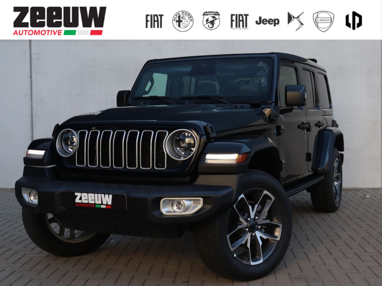 Jeep Wrangler Unlimited - 4xe 380 PK Sahara | Schuifdak | Leder | Camera | Navi | 20" - AutoWereld.nl