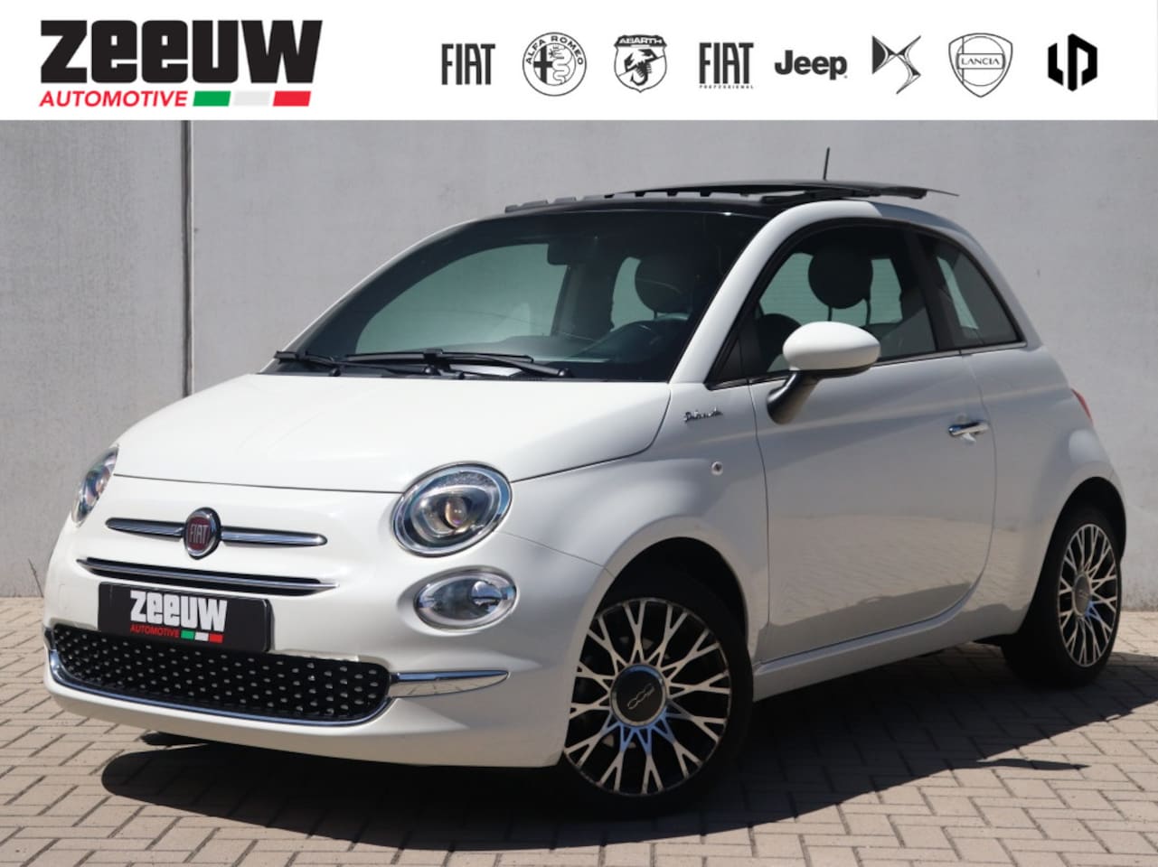 Fiat 500 - 1.0 Hybrid 70 PK Dolcevita | Schuifdak | Carplay | Clima | 16" - AutoWereld.nl