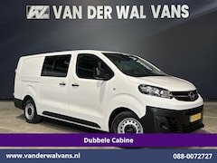 Opel Vivaro - 2.0 CDTI 123pk L3H1 Dubbele Cabine Euro6 Airco | 6-Zits | Camera | Cruisecontrol 2500kg Tr