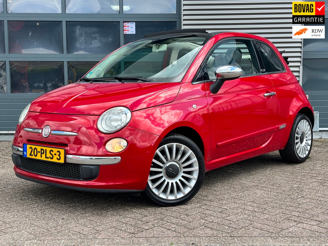 Fiat 500 C - 0.9 TwinAir Lounge | Cabrio | Airco | Electr. ramen - AutoWereld.nl