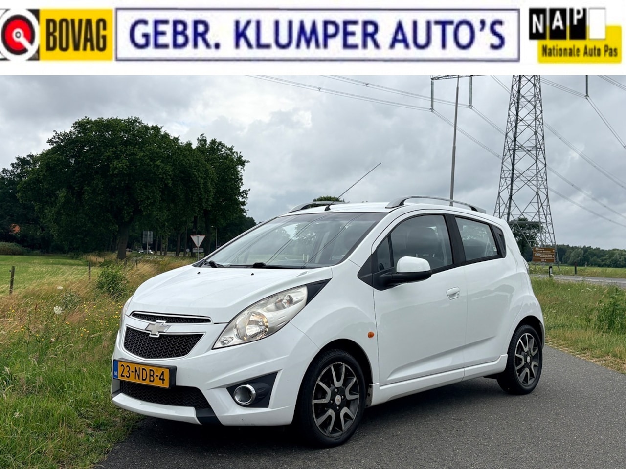 Chevrolet Spark - 1.2 16V LT 1e Eig., Airco/ECC, El. Ramen, Isofix, CV - AutoWereld.nl