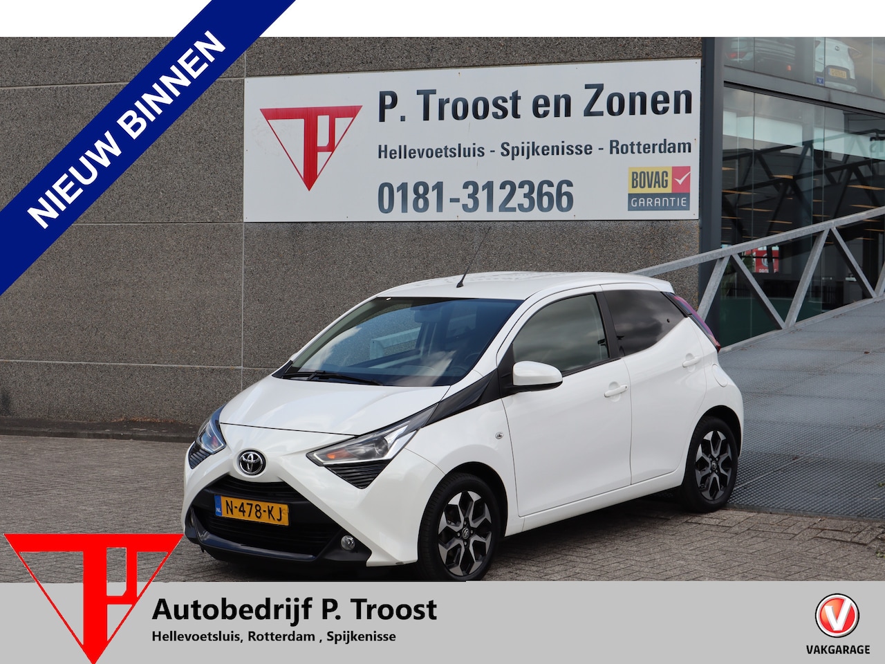 Toyota Aygo - 1.0 VVT-i x-joy automaat - AutoWereld.nl