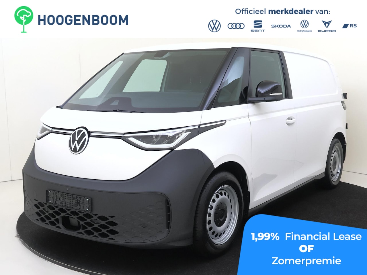 Volkswagen ID. Buzz Cargo - Bedrijfswagens Economy Business Limited Edition 210 kW (286 pk) | Voorstoelen verwarmbaar - AutoWereld.nl
