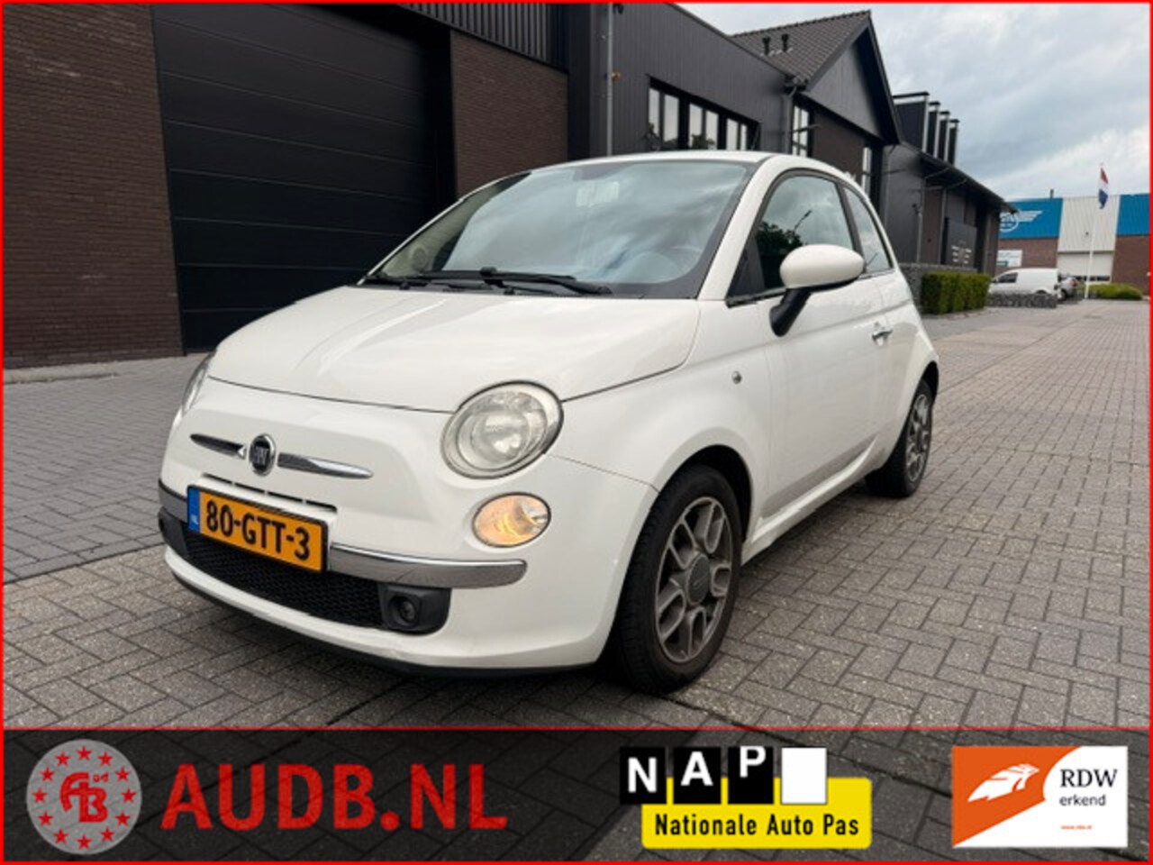 Fiat 500 - 1.2 Sport| AIRCO|SPORT VLG.|HALF LEER| - AutoWereld.nl