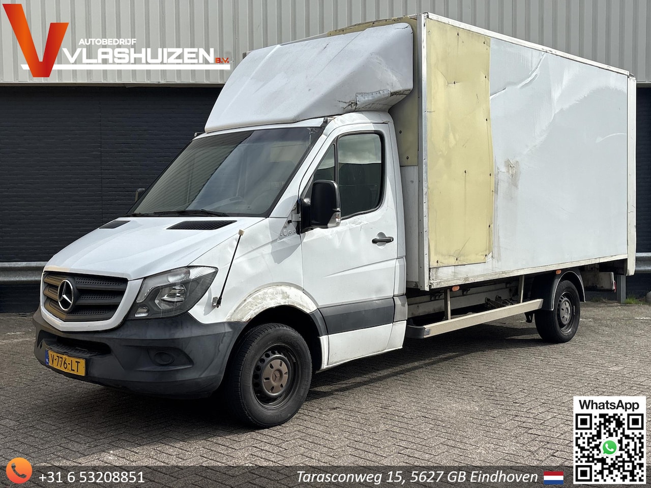 Mercedes-Benz Sprinter - 414 2.2 CDI 432 HD Bakwagen Euro 6 | € 7.950,- NETTO! | NAVI | CLIMA | CRUISE | - AutoWereld.nl
