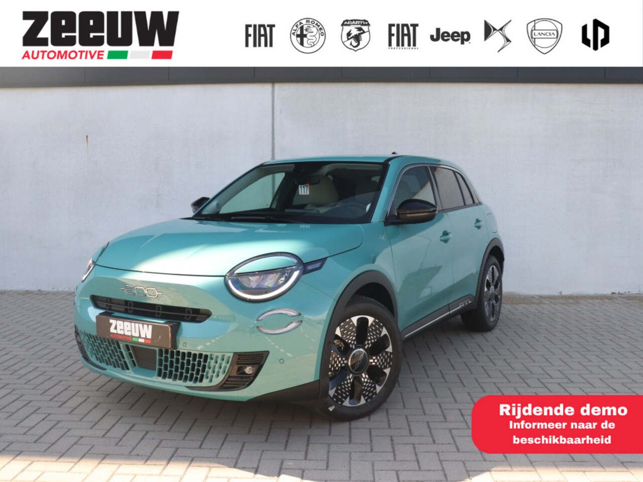 Fiat 600 - 1.2 Hybrid 145 PK La Prima | Navi | Camera | Carplay - AutoWereld.nl