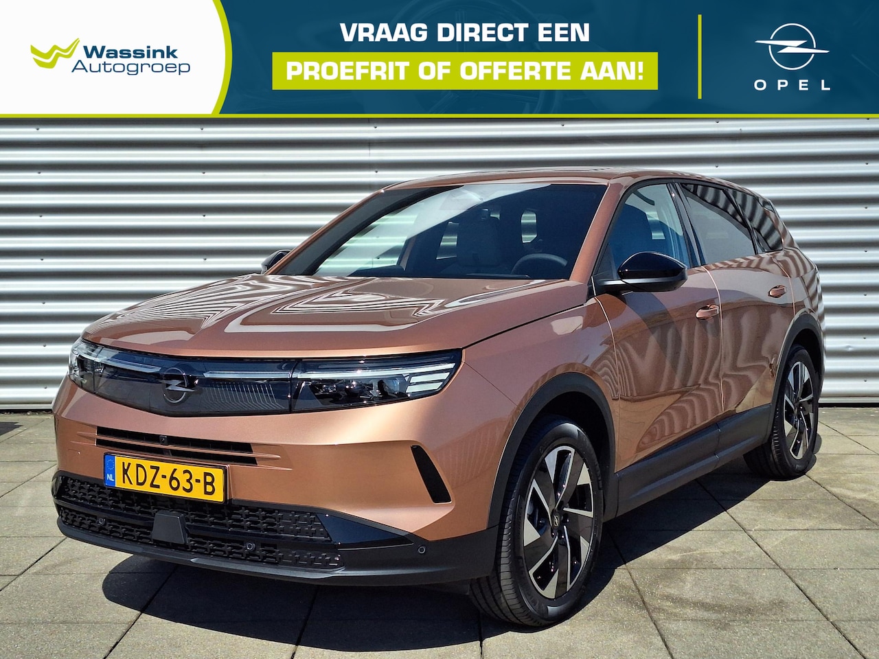 Opel Grandland - 1.2 Turbo Hybrid Business Edition | Panoramadak | Climate Control | | Stuurverwarming | St - AutoWereld.nl